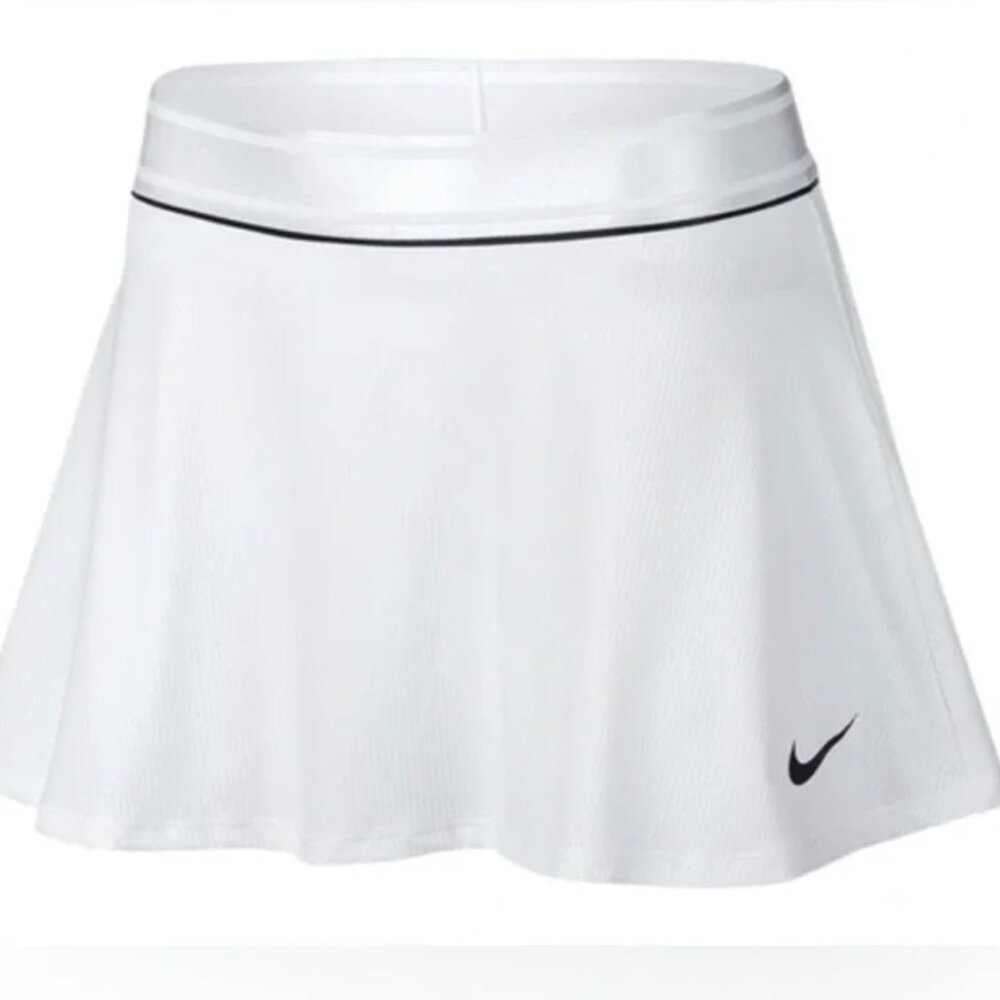 Nike Court Dry Women's Mini White tennis skirt with built in shorts XS